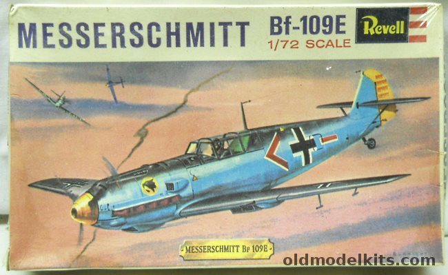 Revell 1/72 Messerschmitt Bf-109E, H612-70 plastic model kit